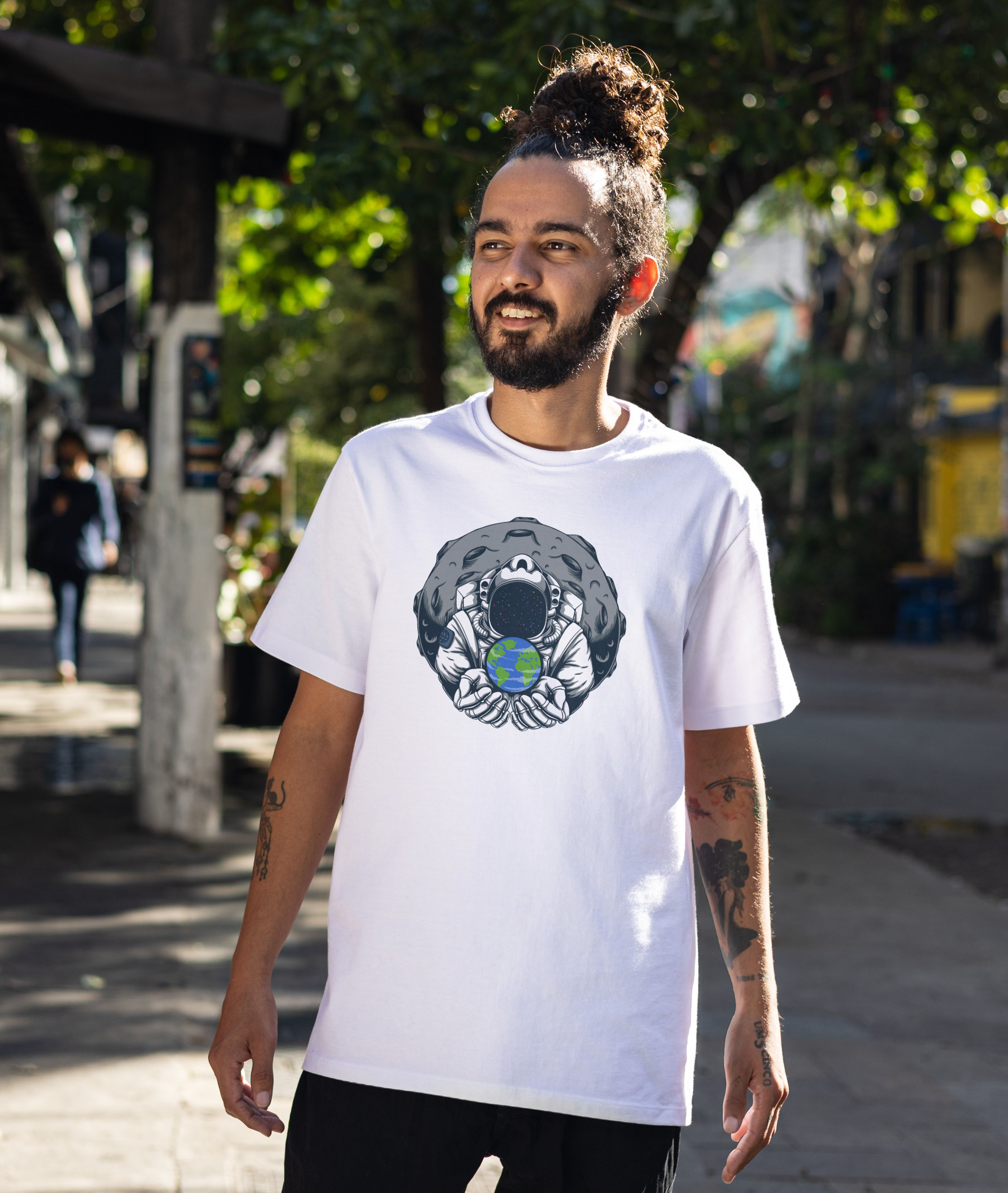 Astronot güvenli dünya